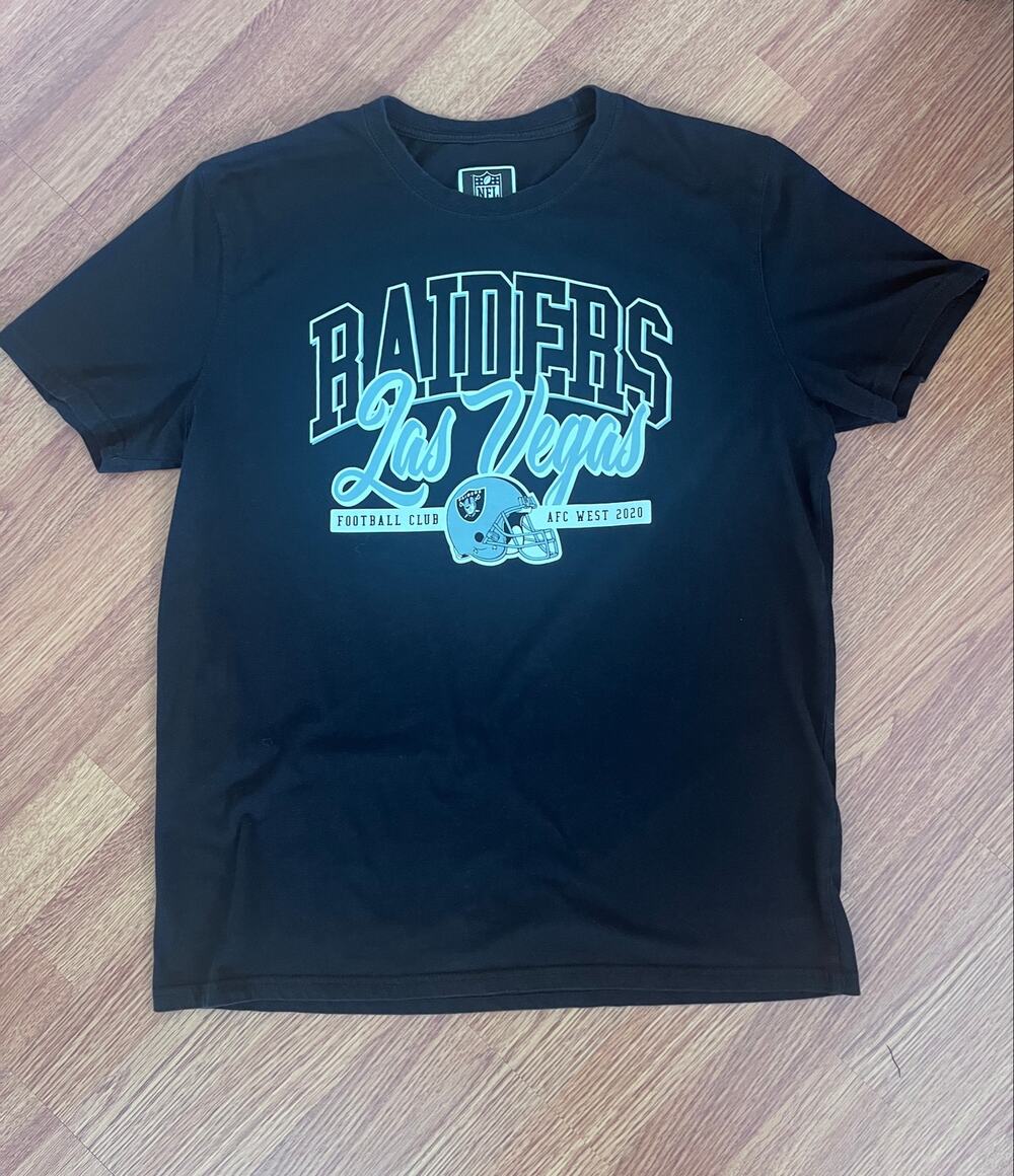 NFL Las Vegas Raiders AFC West Tee Black Large